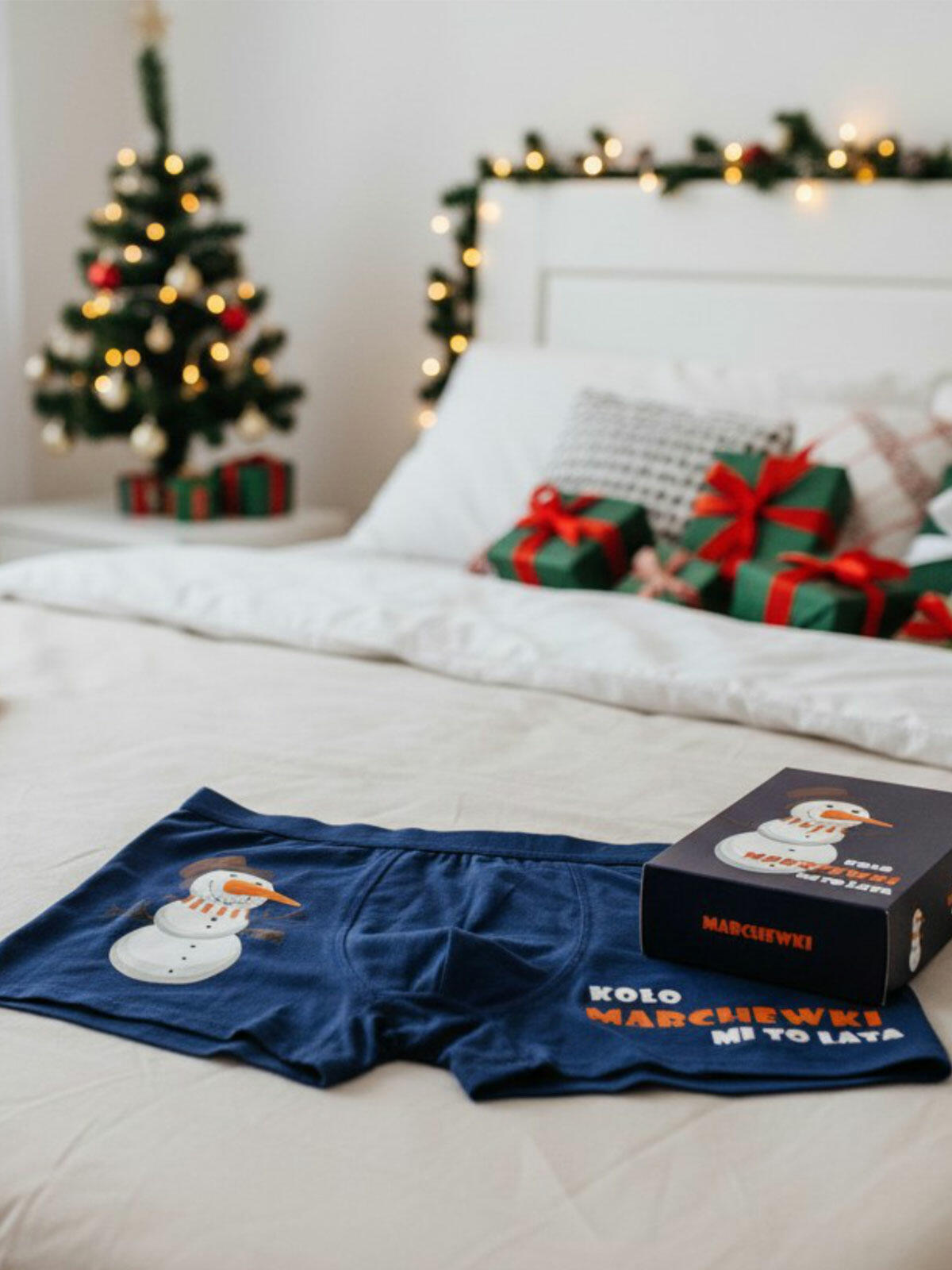 Świąteczne bokserki na prezent