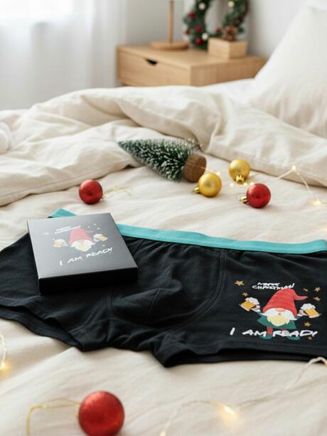 Świąteczne bokserki w prezentowym pudełku