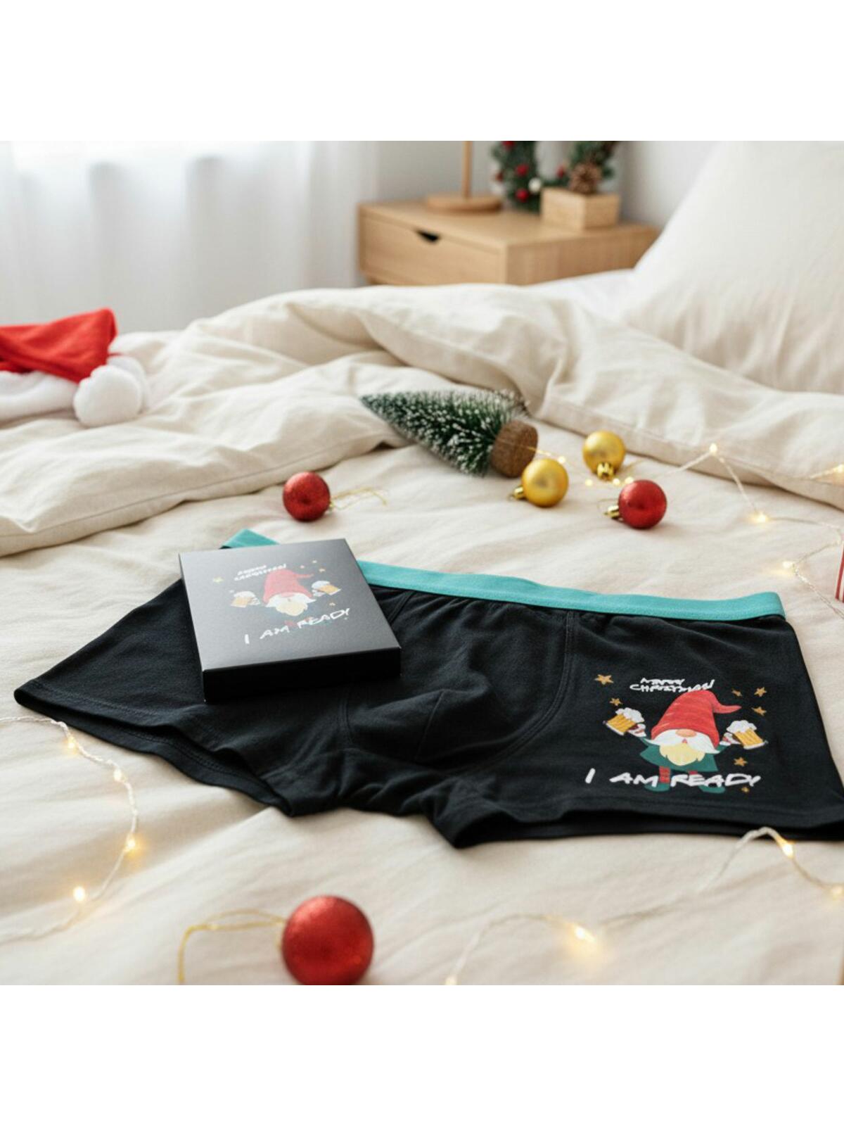 Świąteczne bokserki w prezentowym pudełku