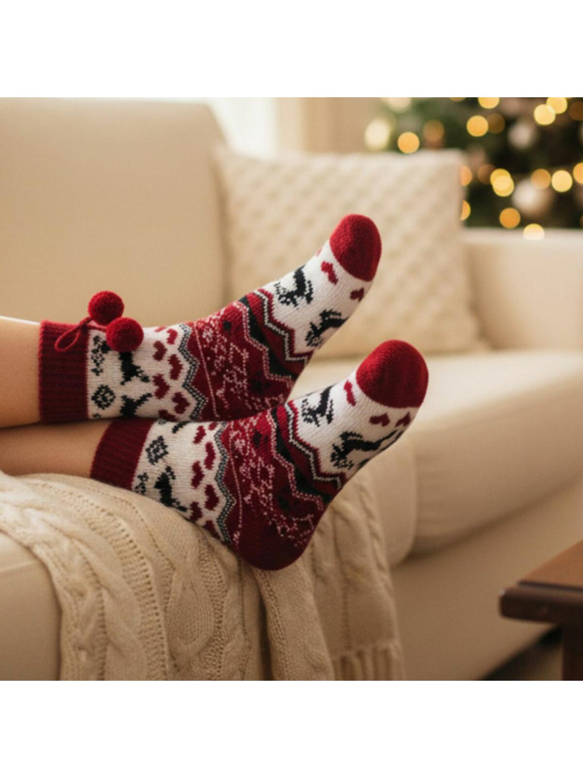 Skarpety z pomponami 39-41