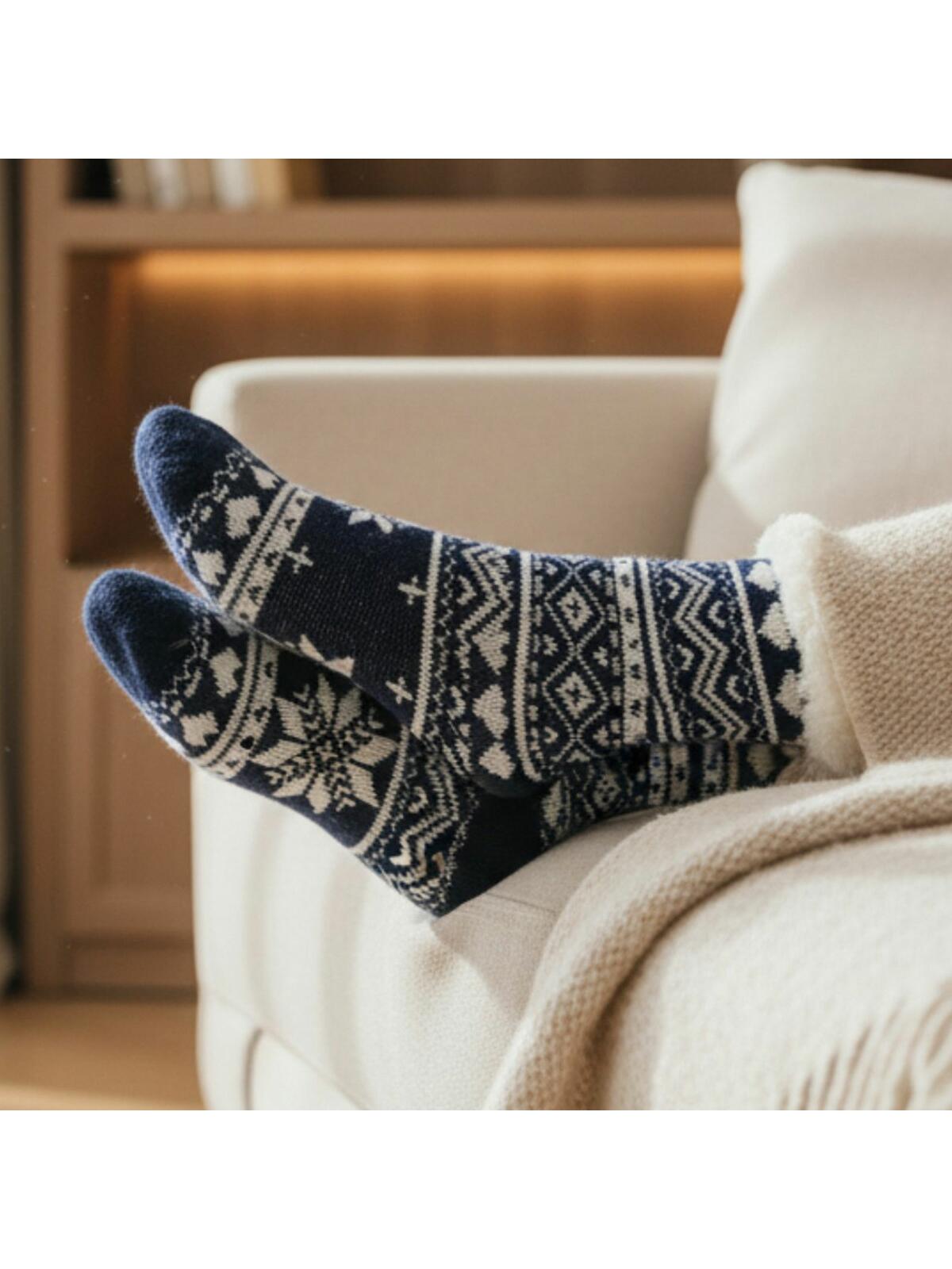 Skarpety grube zimowe