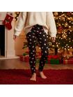 Legginsy dziecięce ze świątecznym wzorem