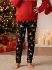 Legginsy dziecięce ze świątecznym wzorem
