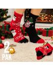 Skarpetki świąteczne typu alpaka 2-pak 39-41