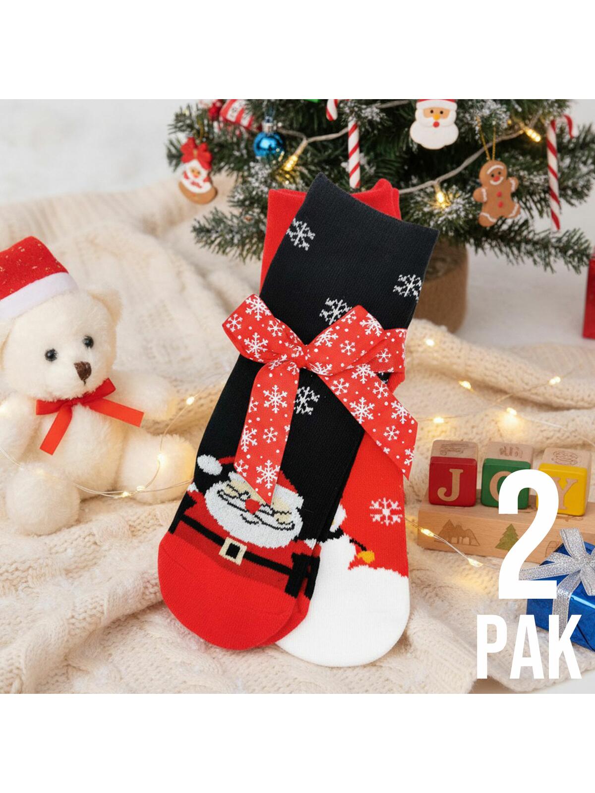 Skarpety dziecięce świąteczne 2-pak