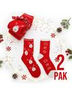 2-pak Świątecznych skarpetek 35-38