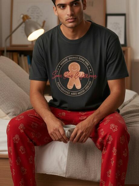 Piżama świąteczna