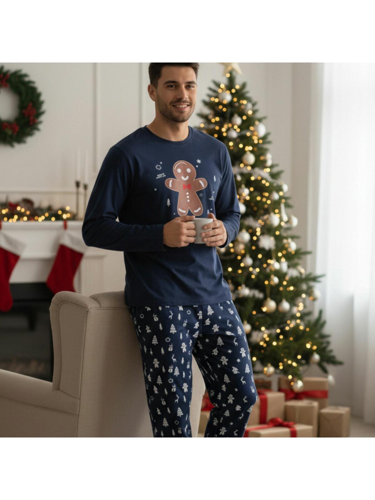 Piżama bawełniana świąteczna