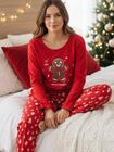 Piżama bawełniana świąteczna