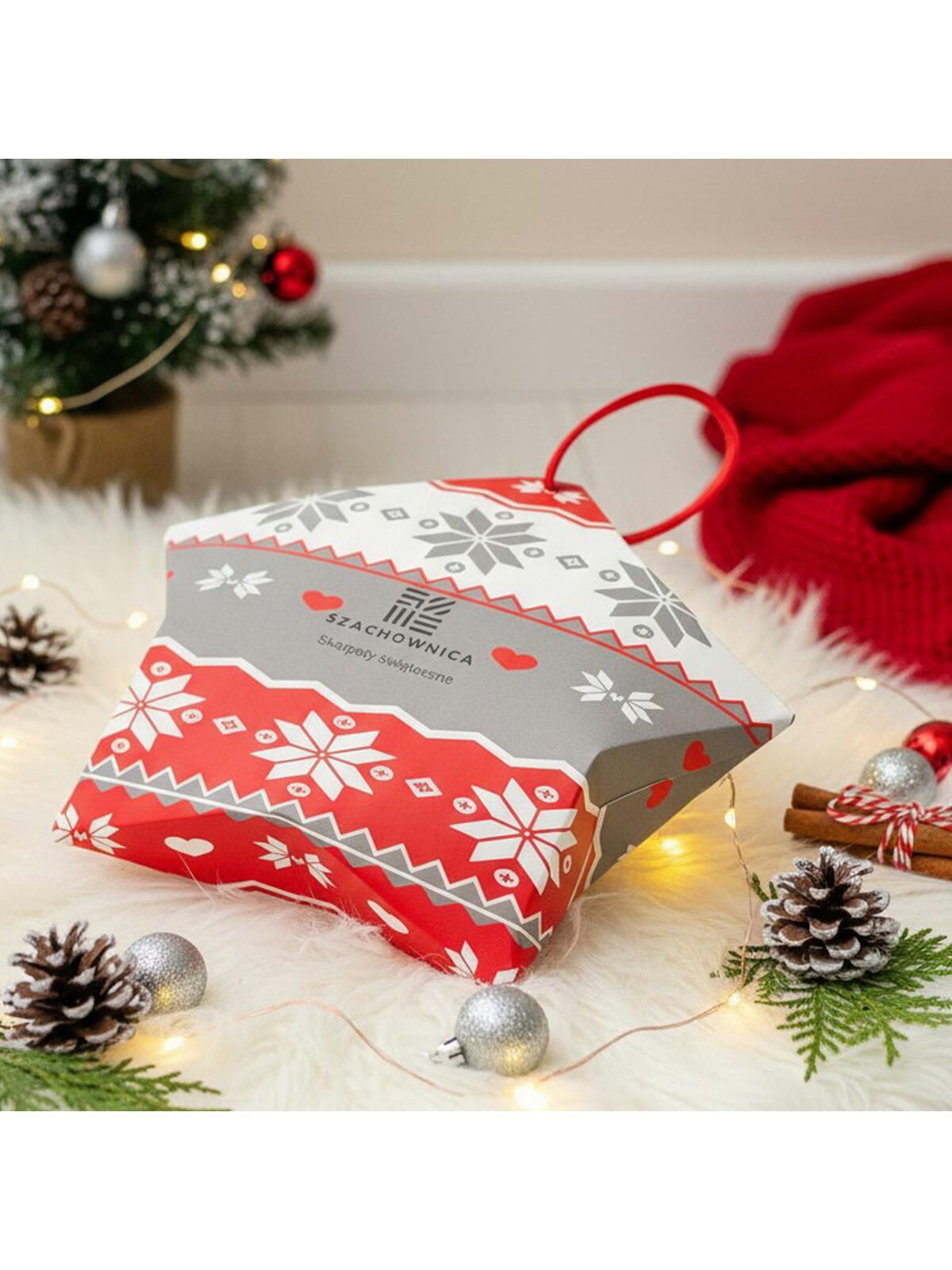 Świąteczne skarpetki gwiazdka 39-41