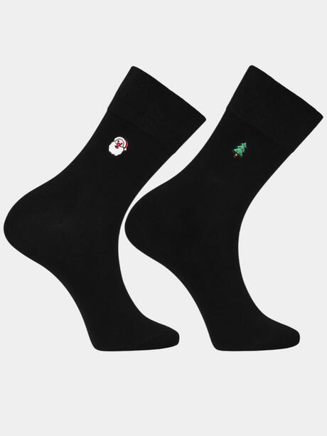 Skarpety świąteczne z haftem 2-pak 39/42