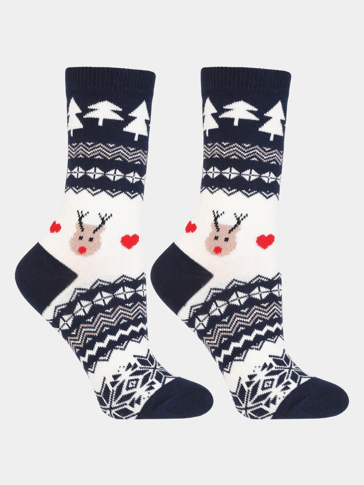 Skarpetki świąteczne ze wzorem 3-pak