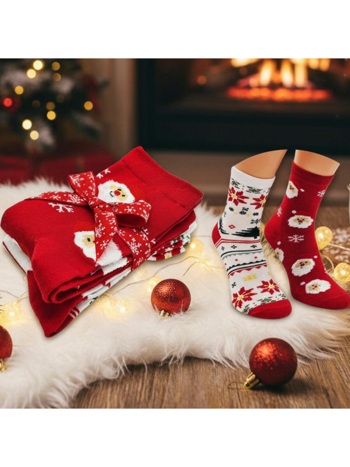 Skarpetki świąteczne 2-pak 39-41