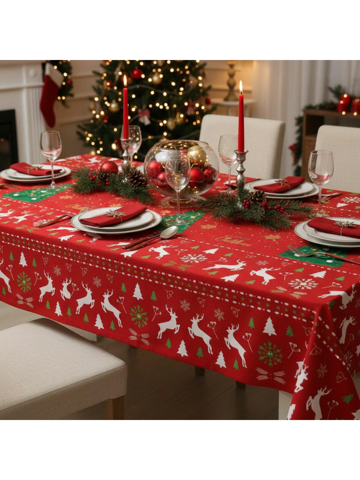 Świąteczny obrus 140x240 cm