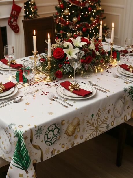 Świąteczny obrus 140x200 cm