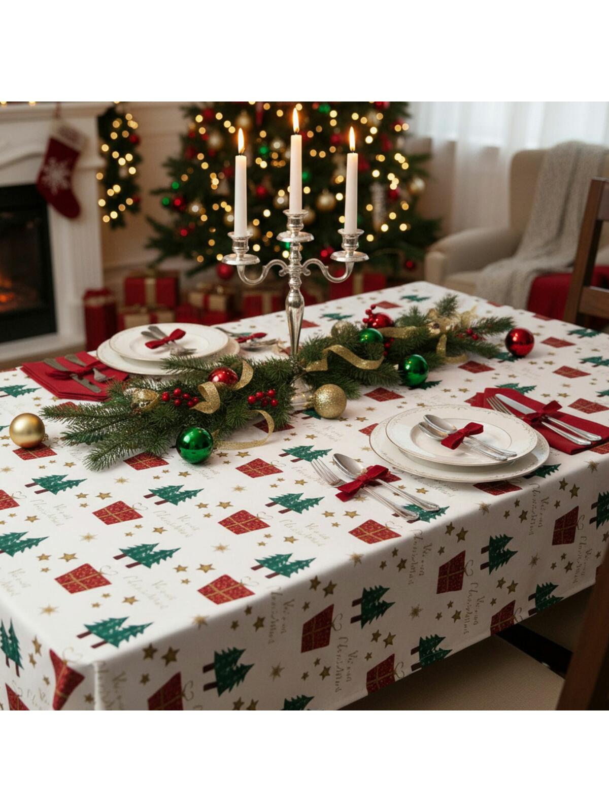 Świąteczny obrus 140x240 cm