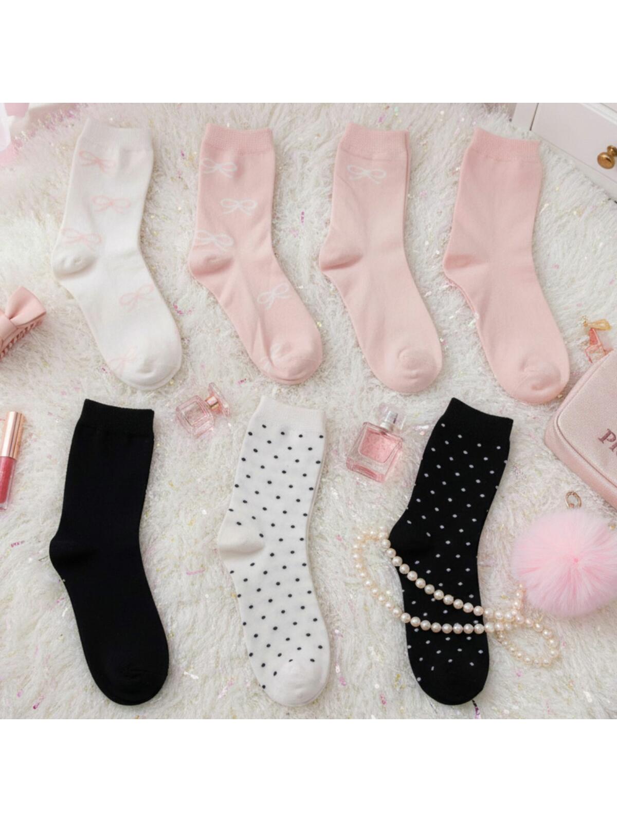 Skarpety dziewczęce 7-pak 31/34