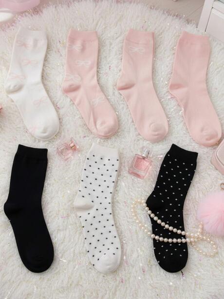 Skarpety dziewczęce 7-pak 35/38