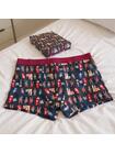 Bokserki bawełniane ze wzorem