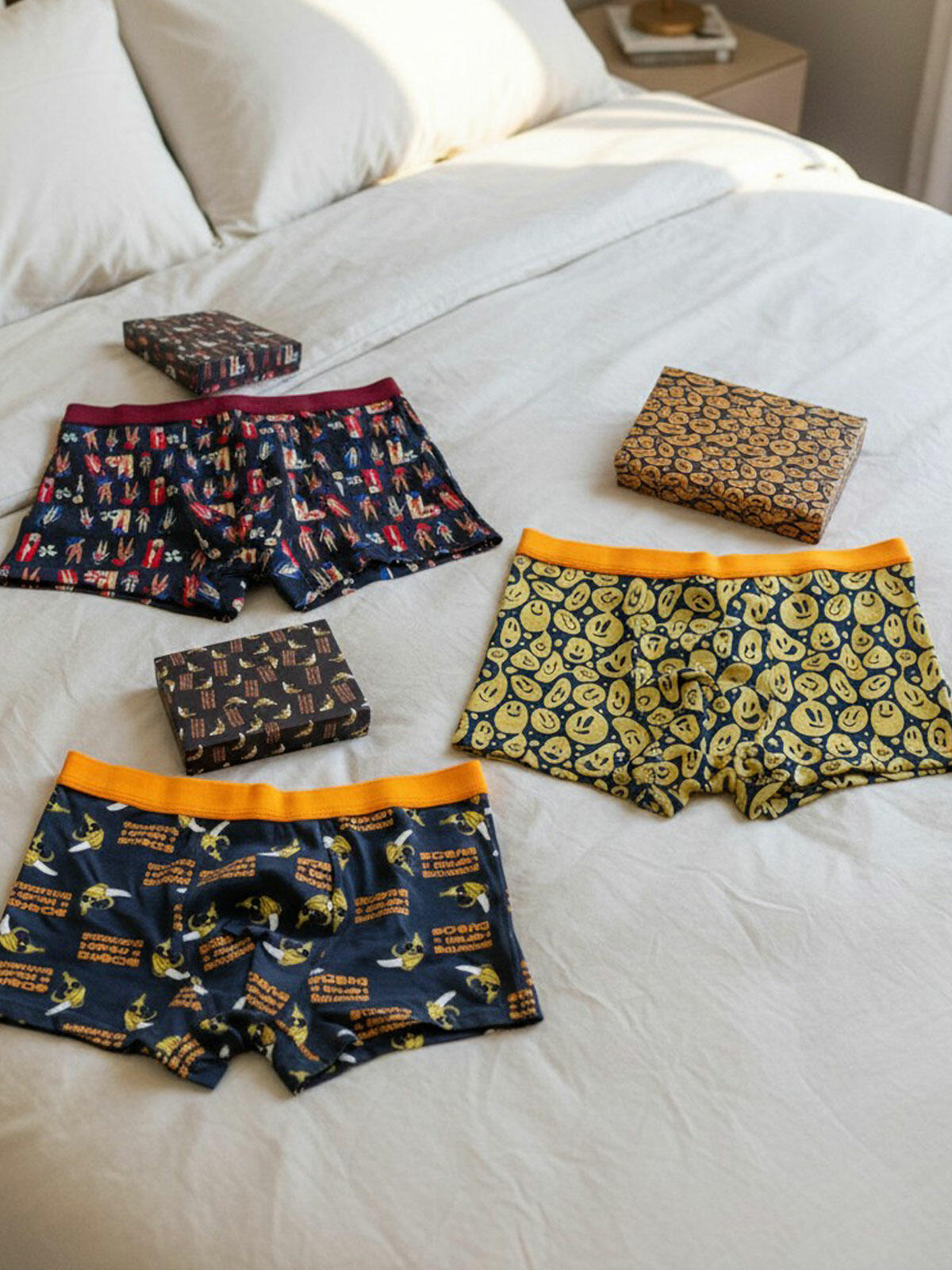 Bokserki bawełniane 3-pak M