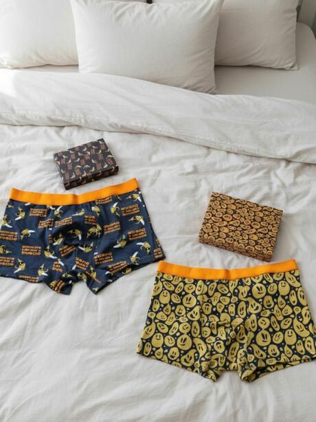 Bokserki z nadrukiem 2-pak L