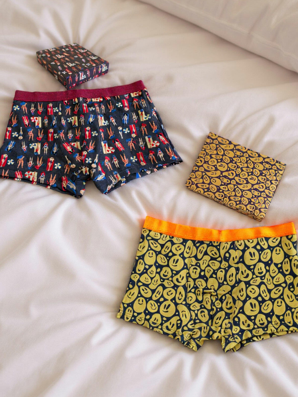 Bokserki ze wzorem 2-pak L