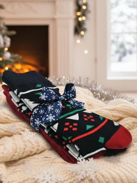 2-pak skarpet świątecznych 39-42