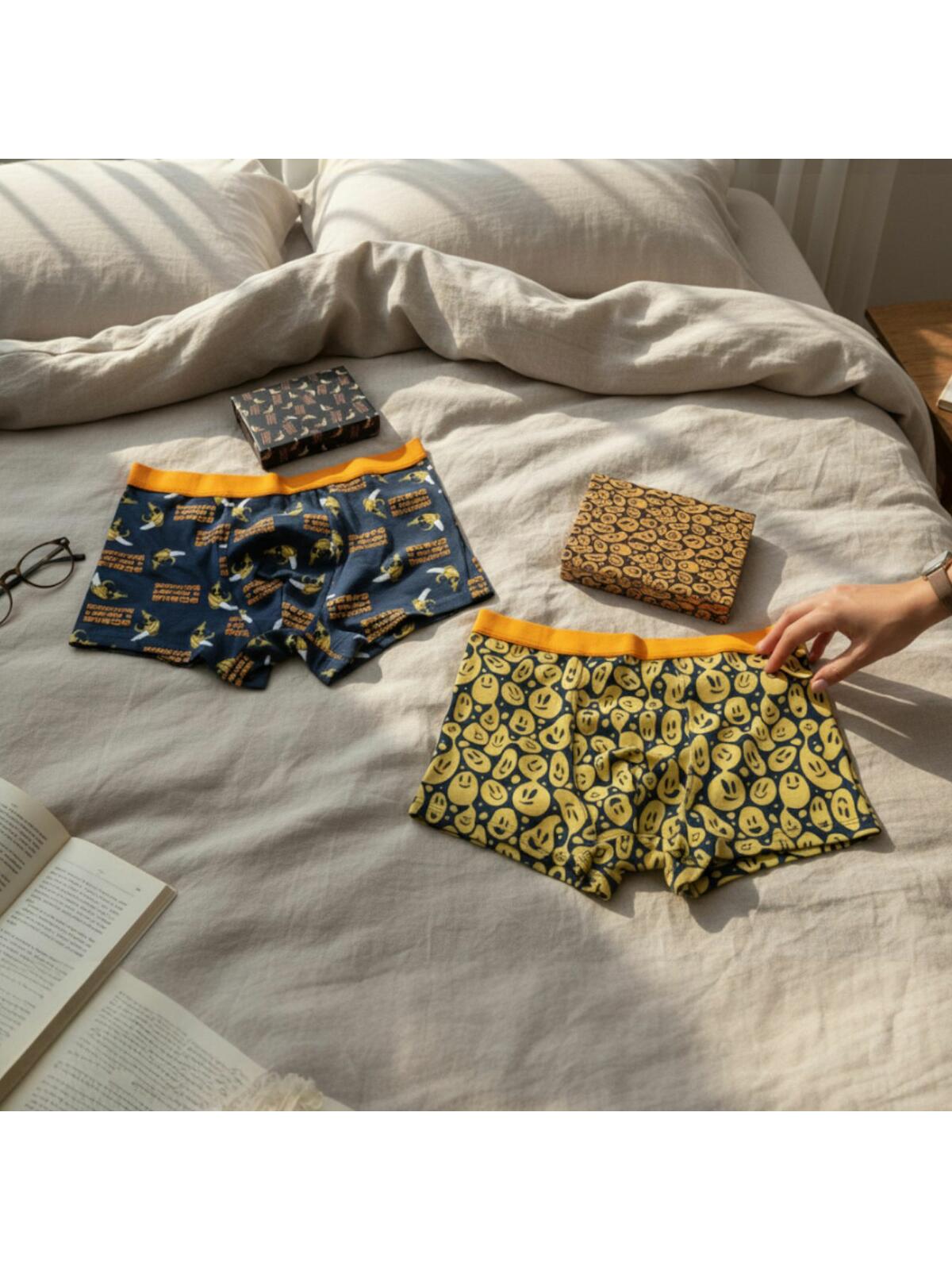 Bokserki z nadrukiem 2-pak M