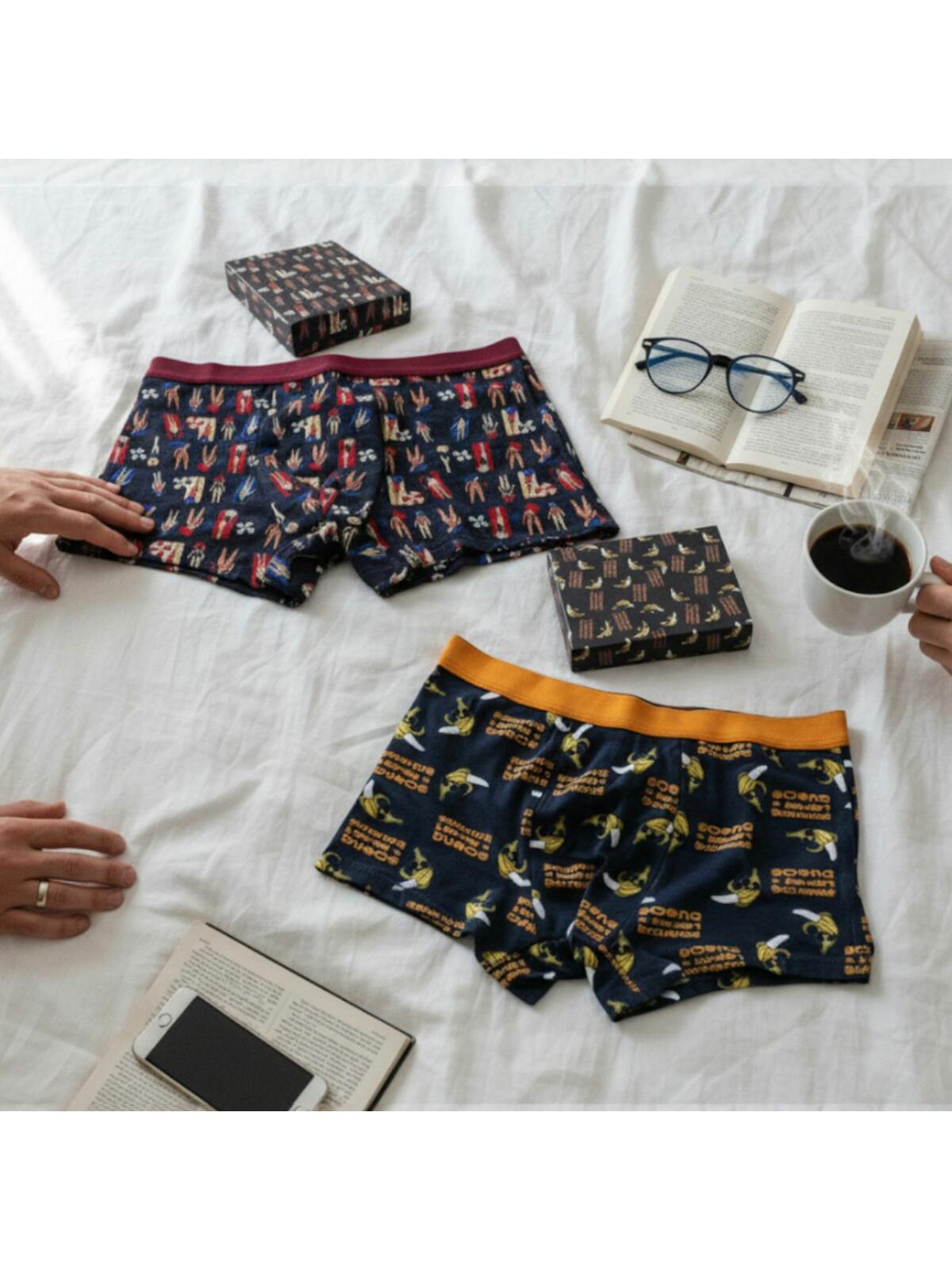 Bokserki w ozdobnym pudełku 2-pak XL