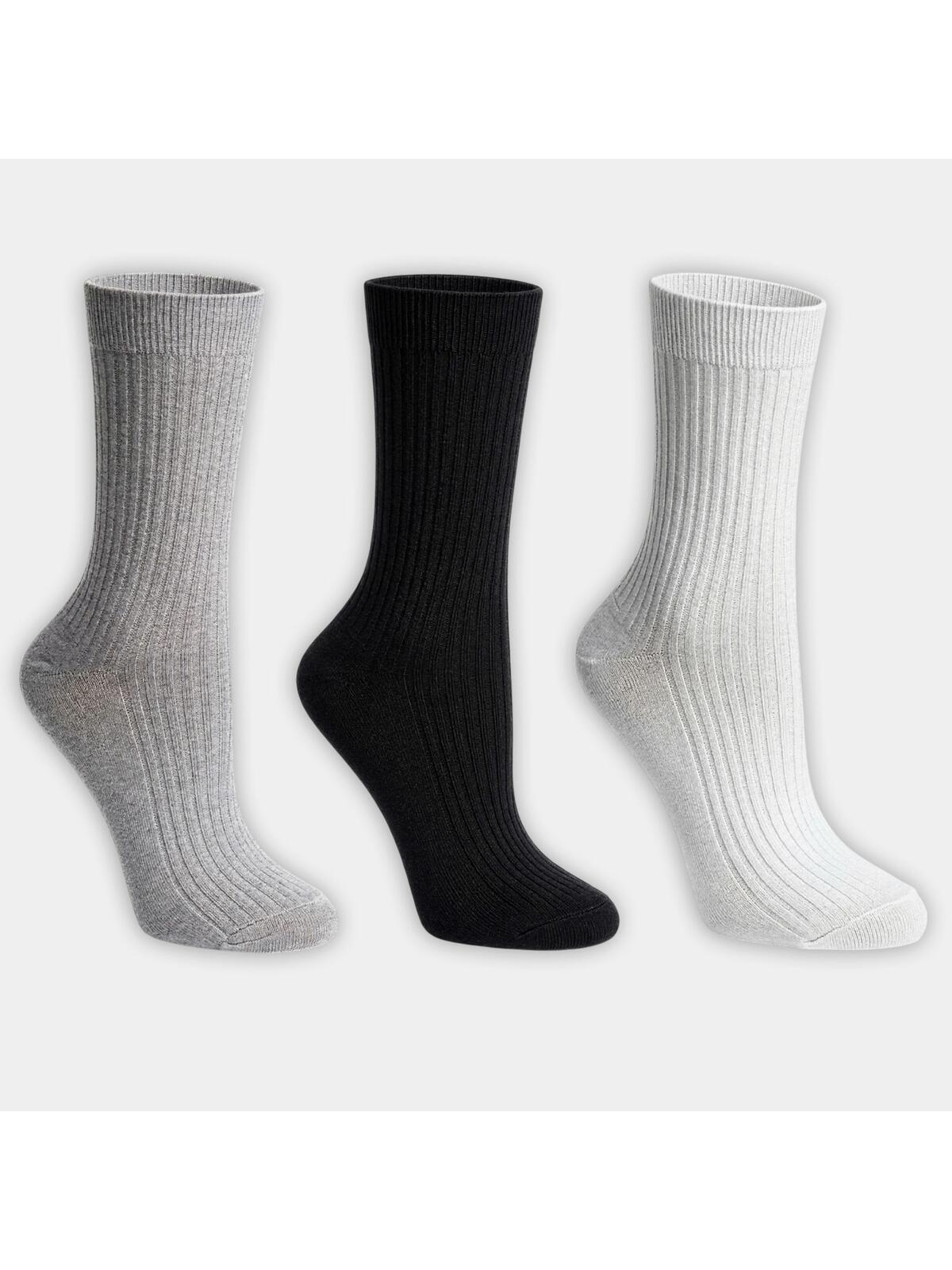 Skarpetki prążkowane 3-pak