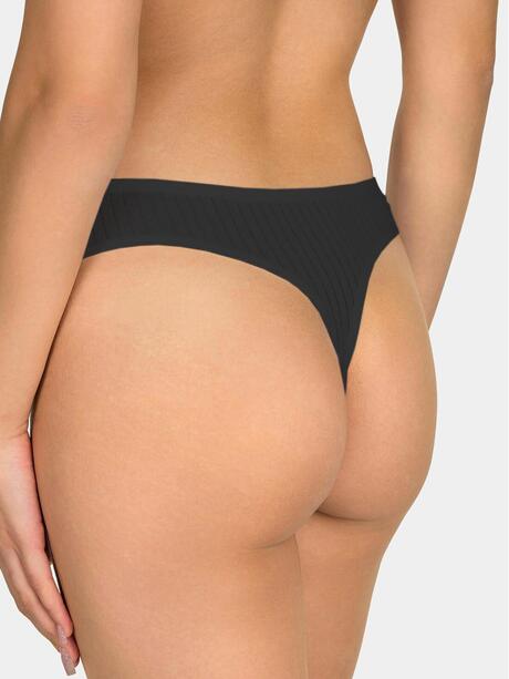 Stringi damskie bawełniane 2-pak