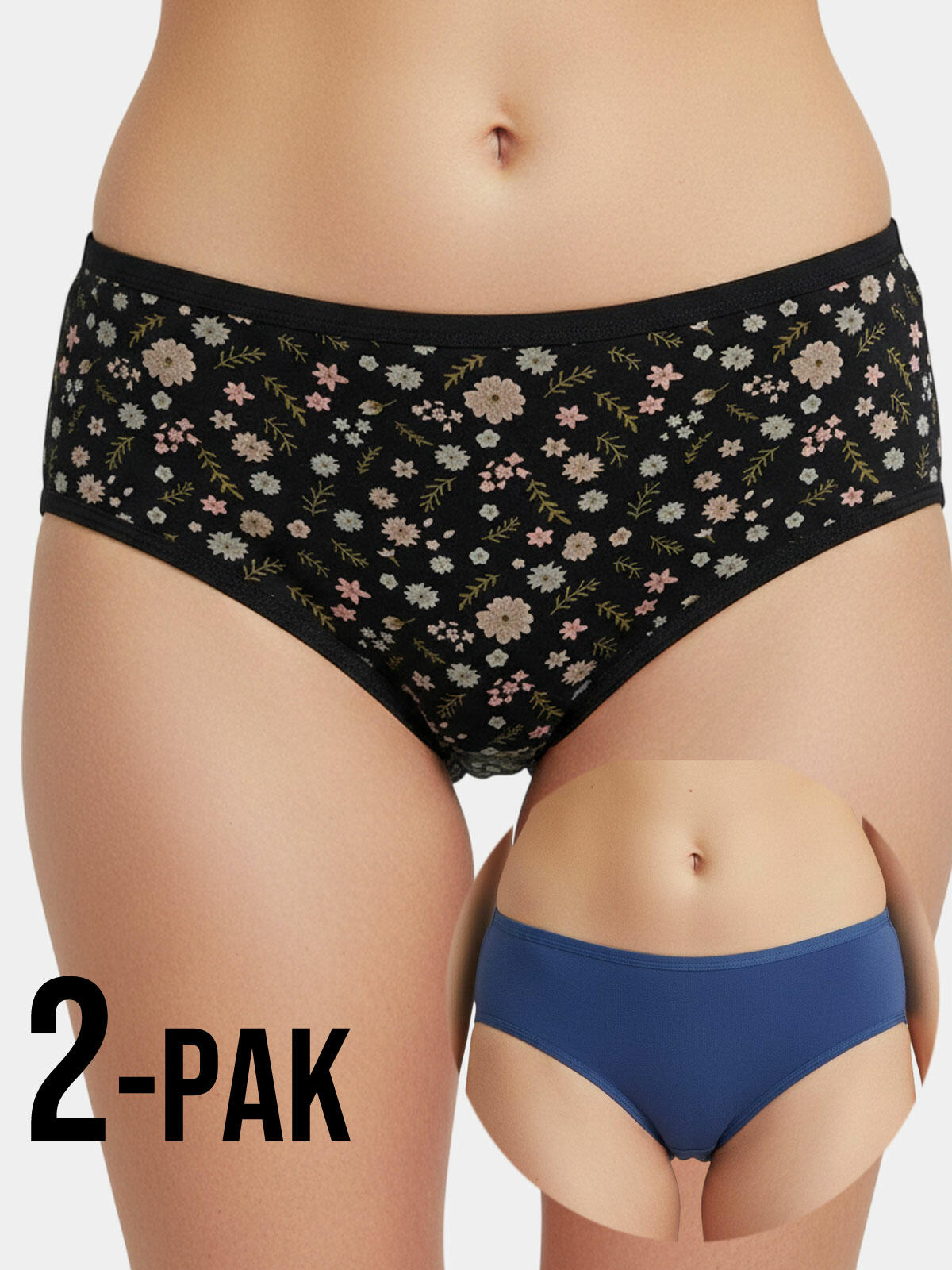 Majtki wzorzyste 2-pak