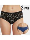 Majtki wzorzyste 2-pak