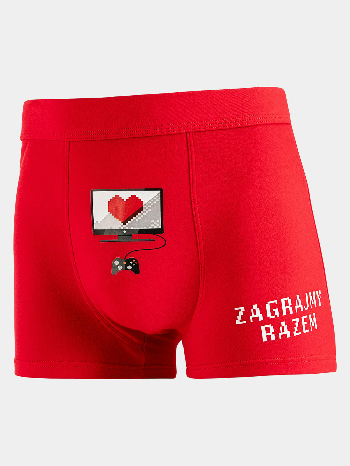 Bokserki walentynkowe w puszce