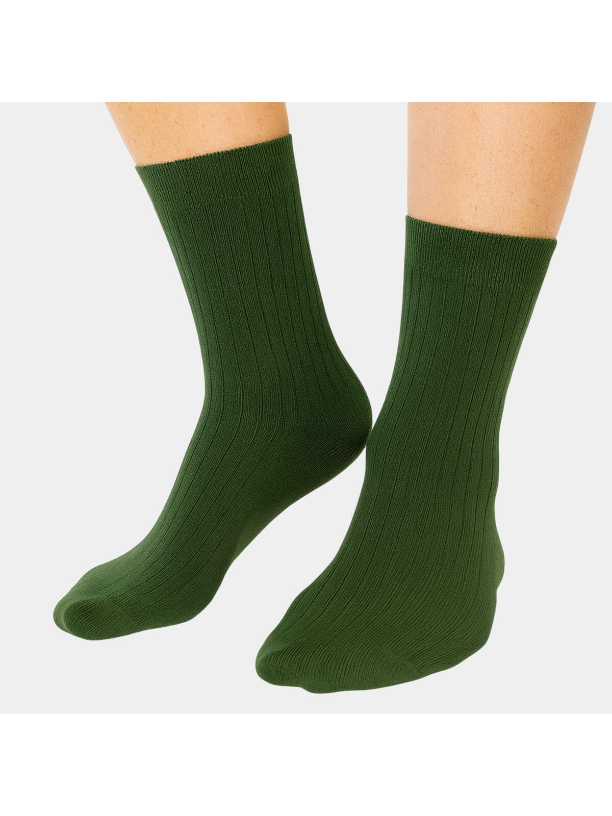 Skarpetki z prążkowanym wzorem