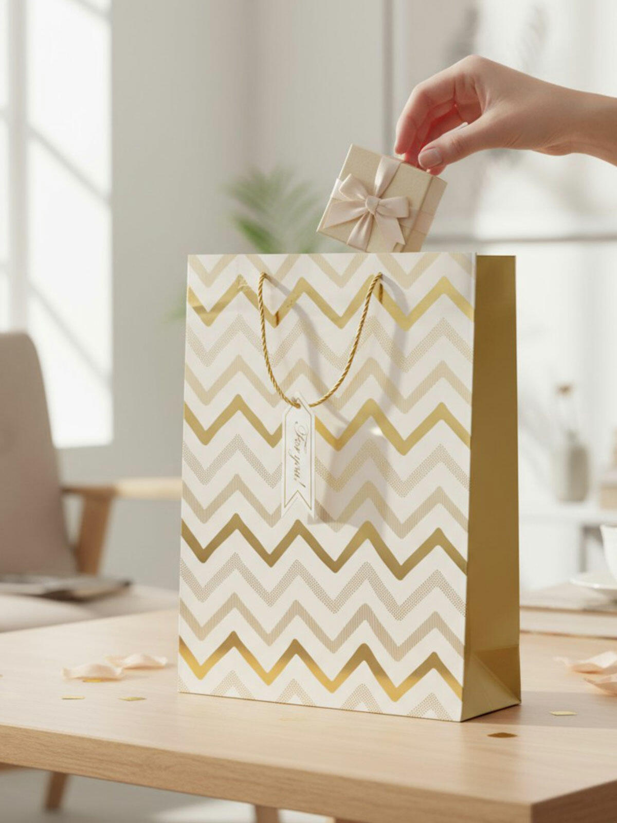 Torba prezentowa z bilecikiem