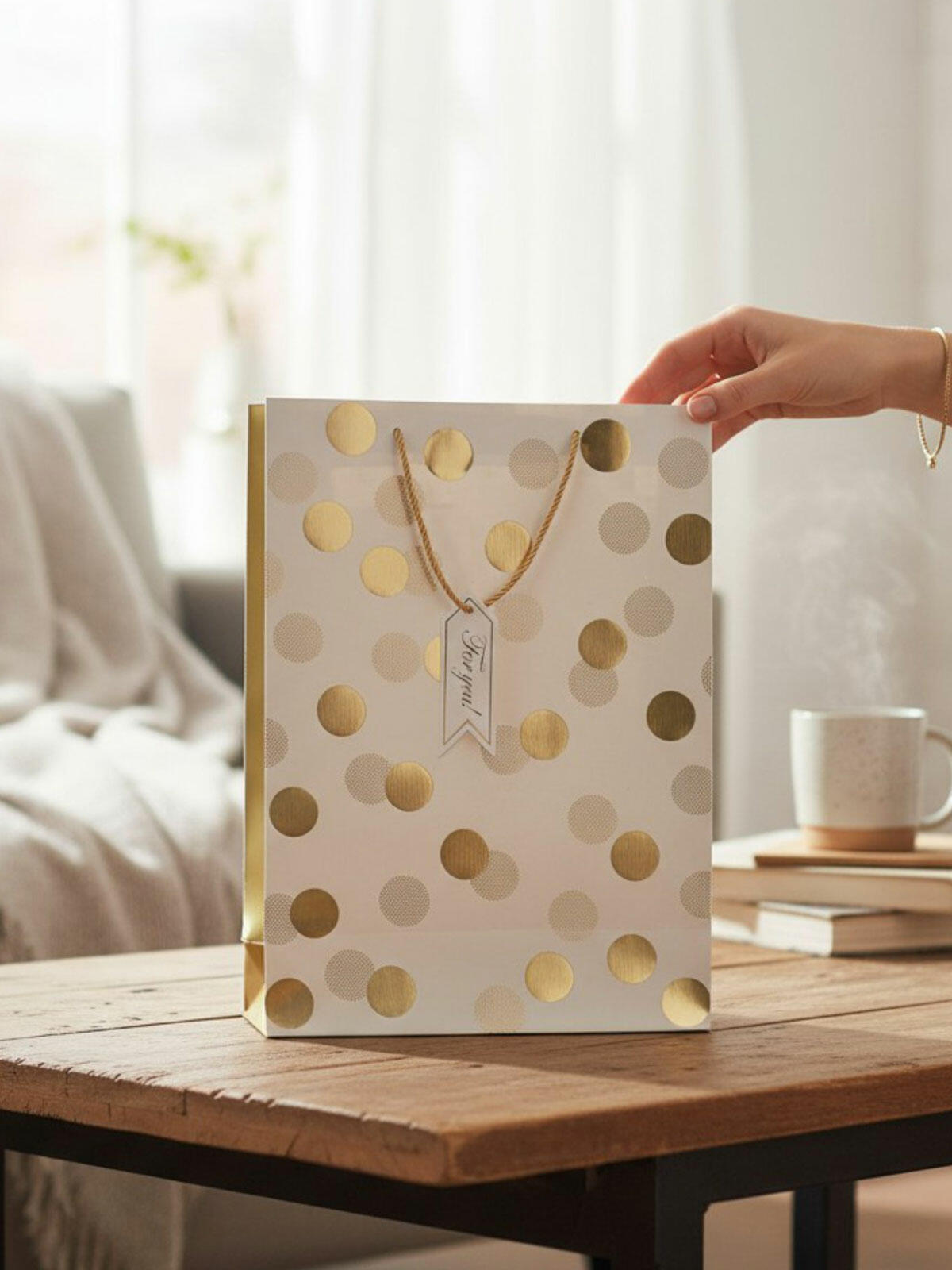 Torba prezentowa z bilecikiem