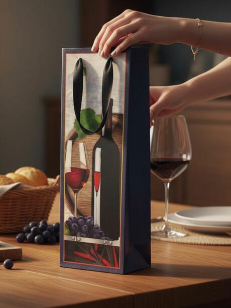 Torba prezentowa na butelkę