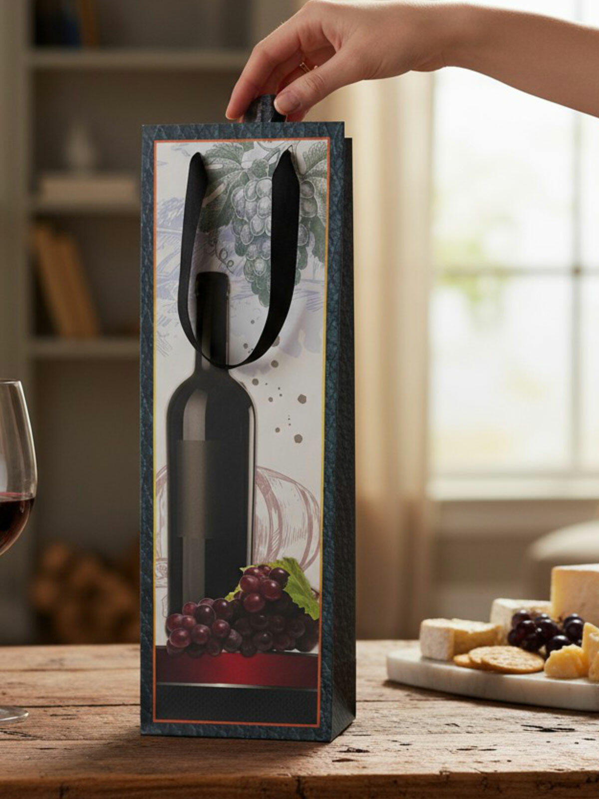 Torba prezentowa na butelkę