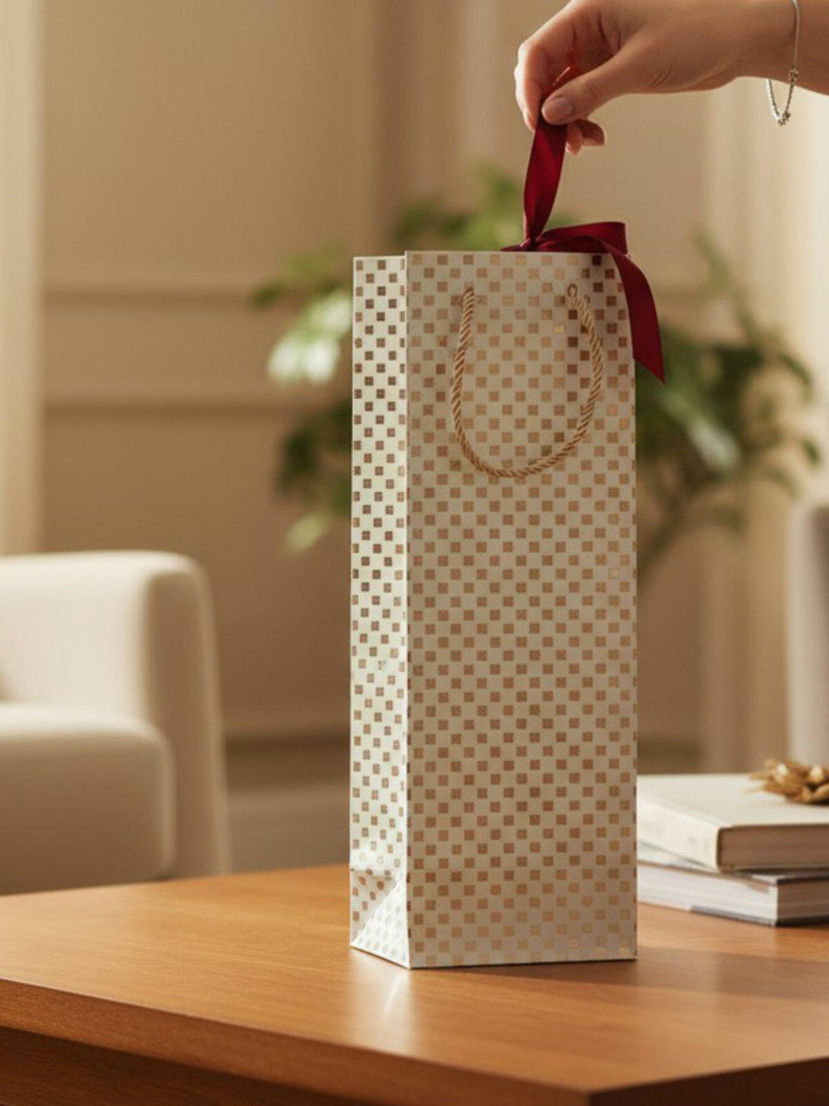 Torba prezentowa na butelkę