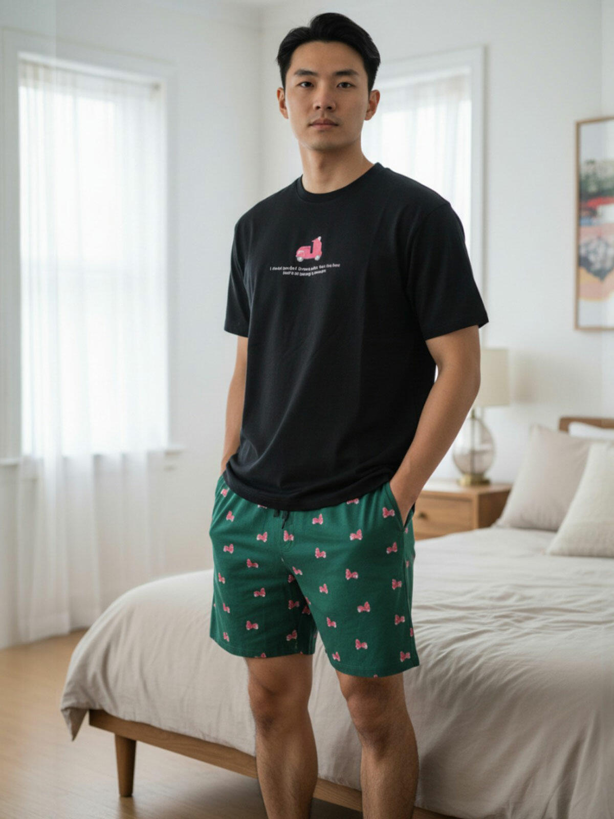 Dwuczęściowa piżama bawełniana