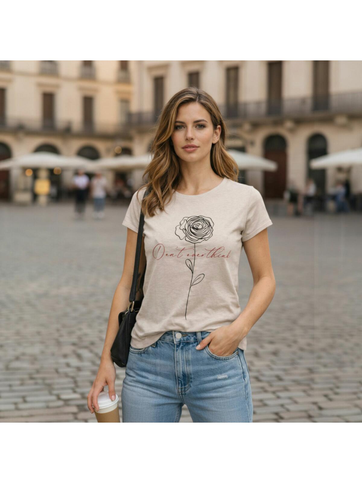 T-shirt bawełniany z nadrukiem