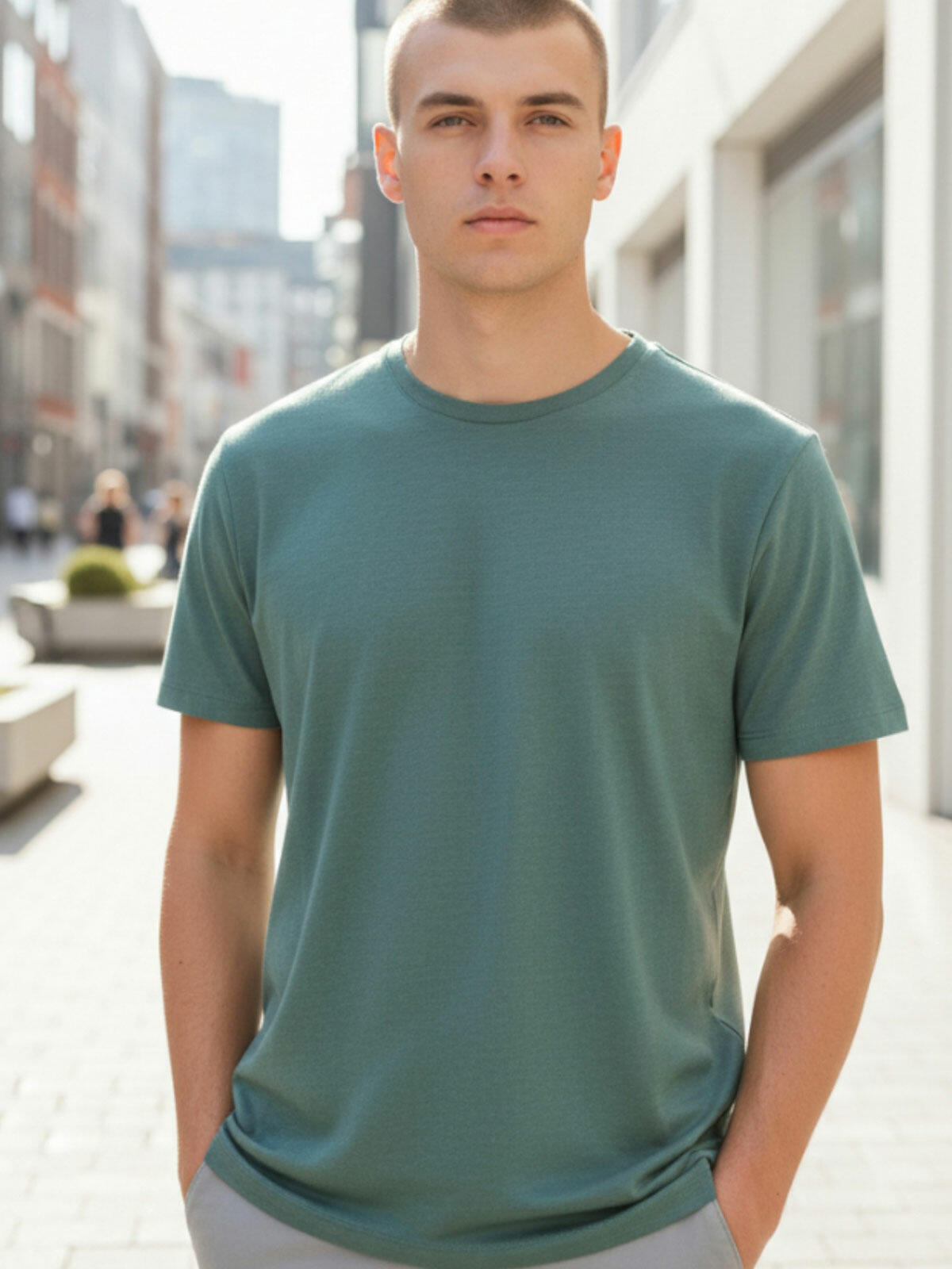 T-shirt bawełniany BASIC
