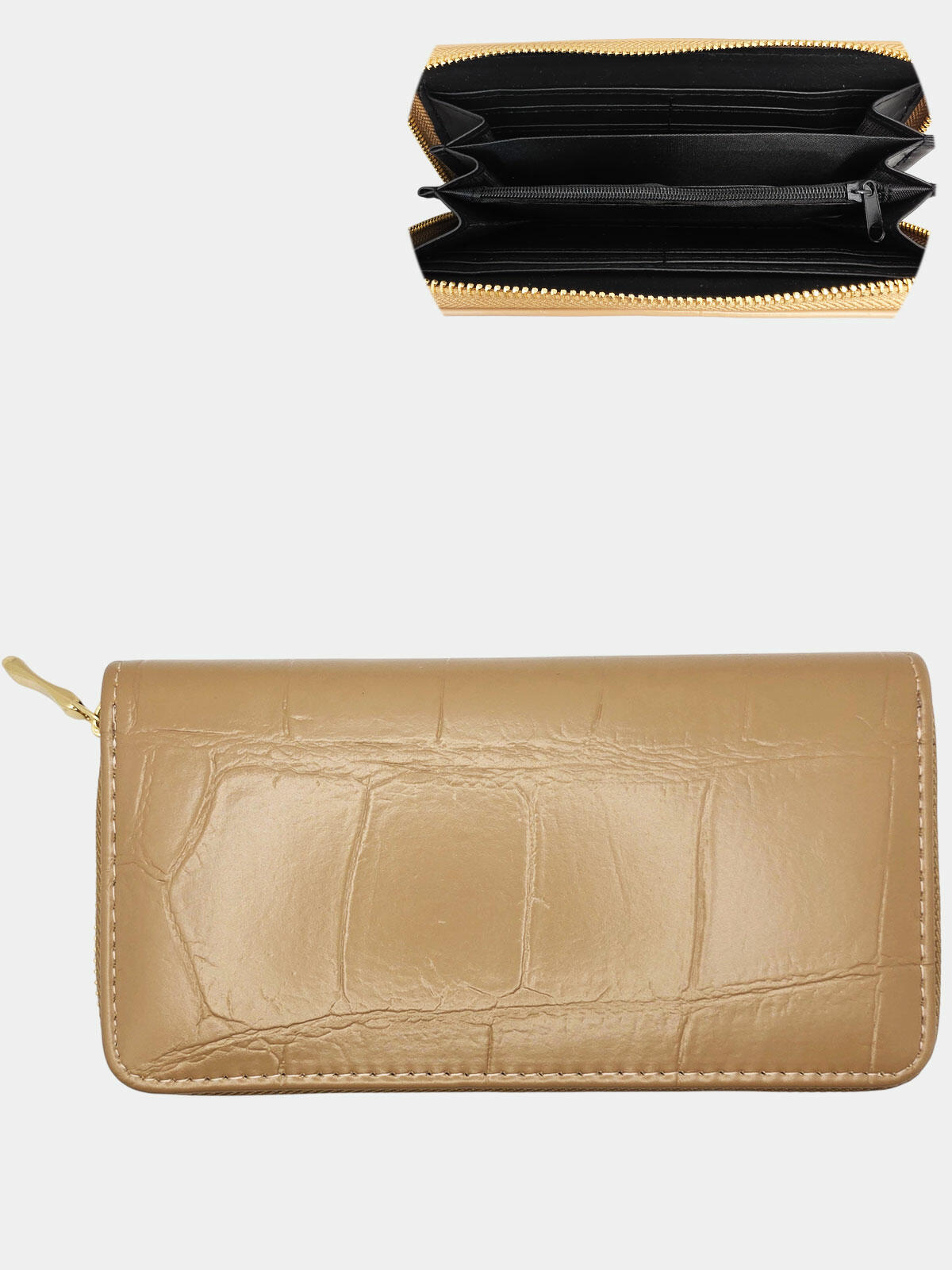 Portfel z imitacji skóry