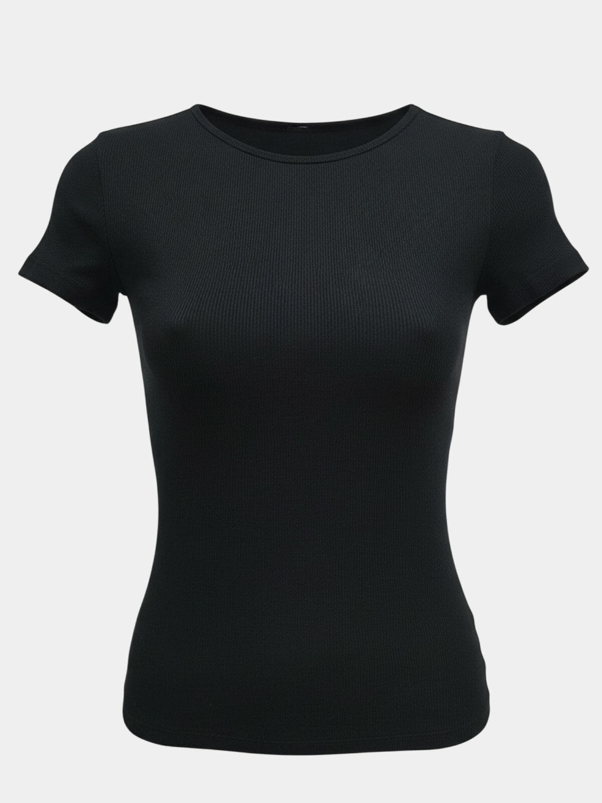 T-shirt bawełniany w prążek