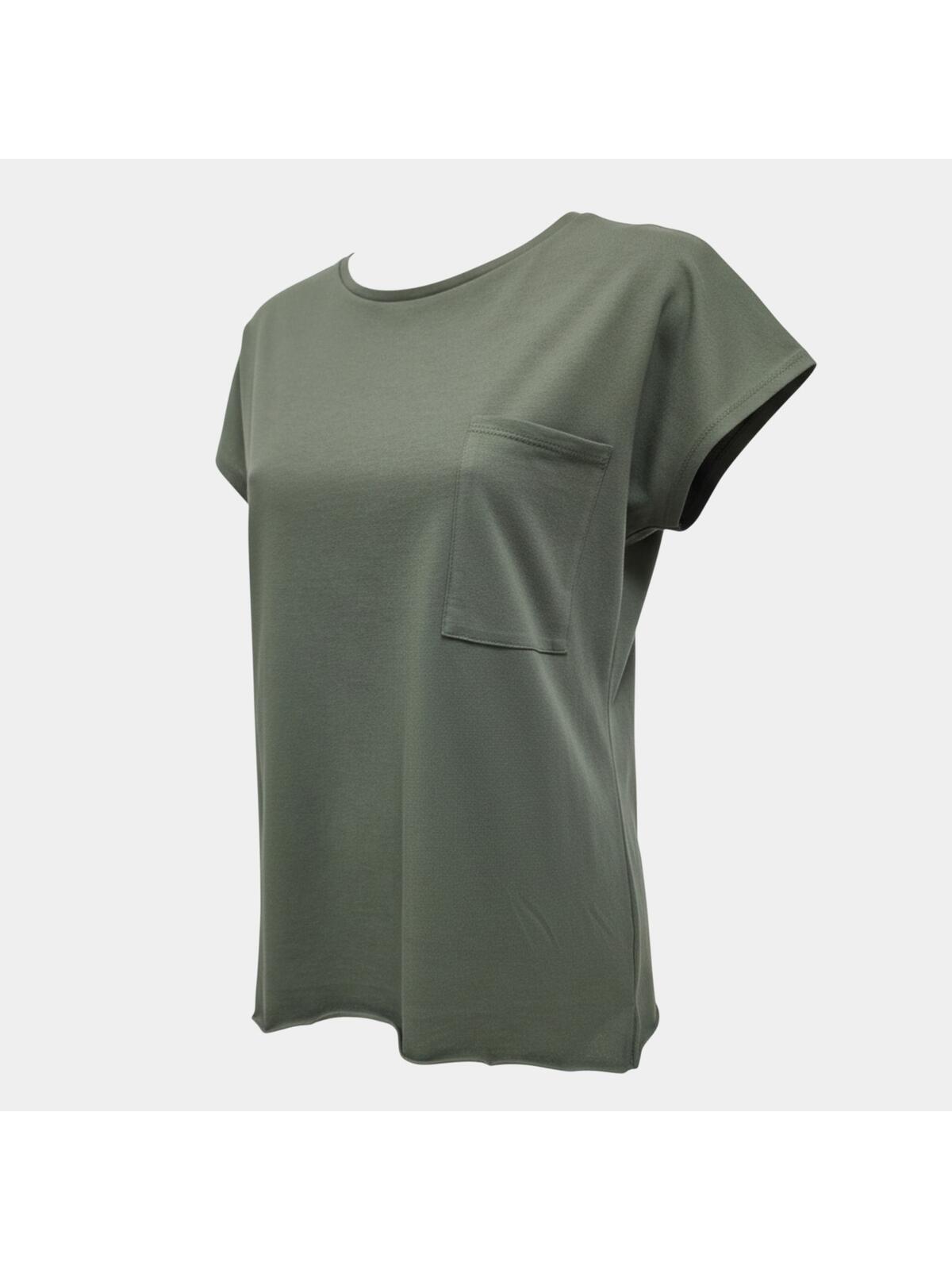 T-shirt bawełniany z kieszonką