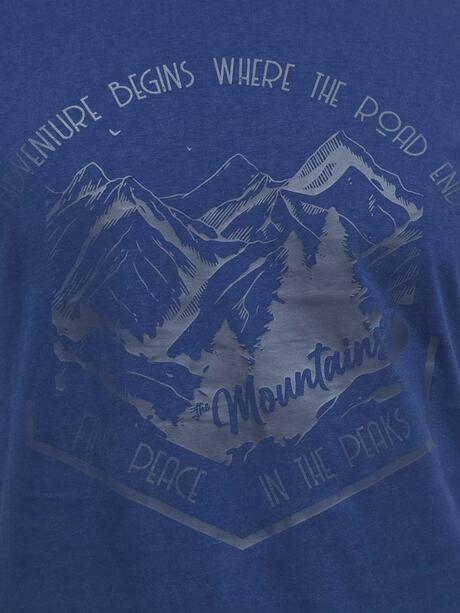 T-shirt bawełniany z nadrukiem