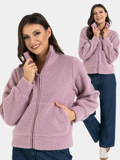 Ciepła bluza ze stójką