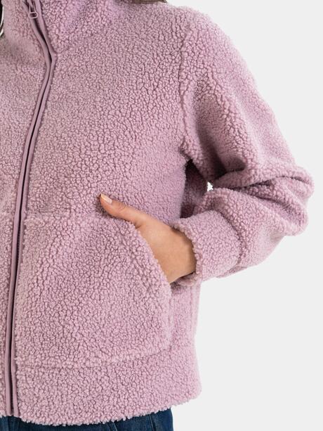 Ciepła bluza ze stójką