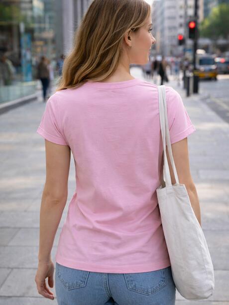 T-shirt z bawełny premium